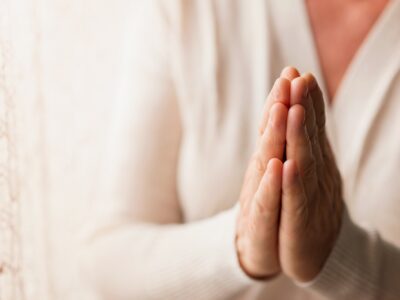 Woman praying